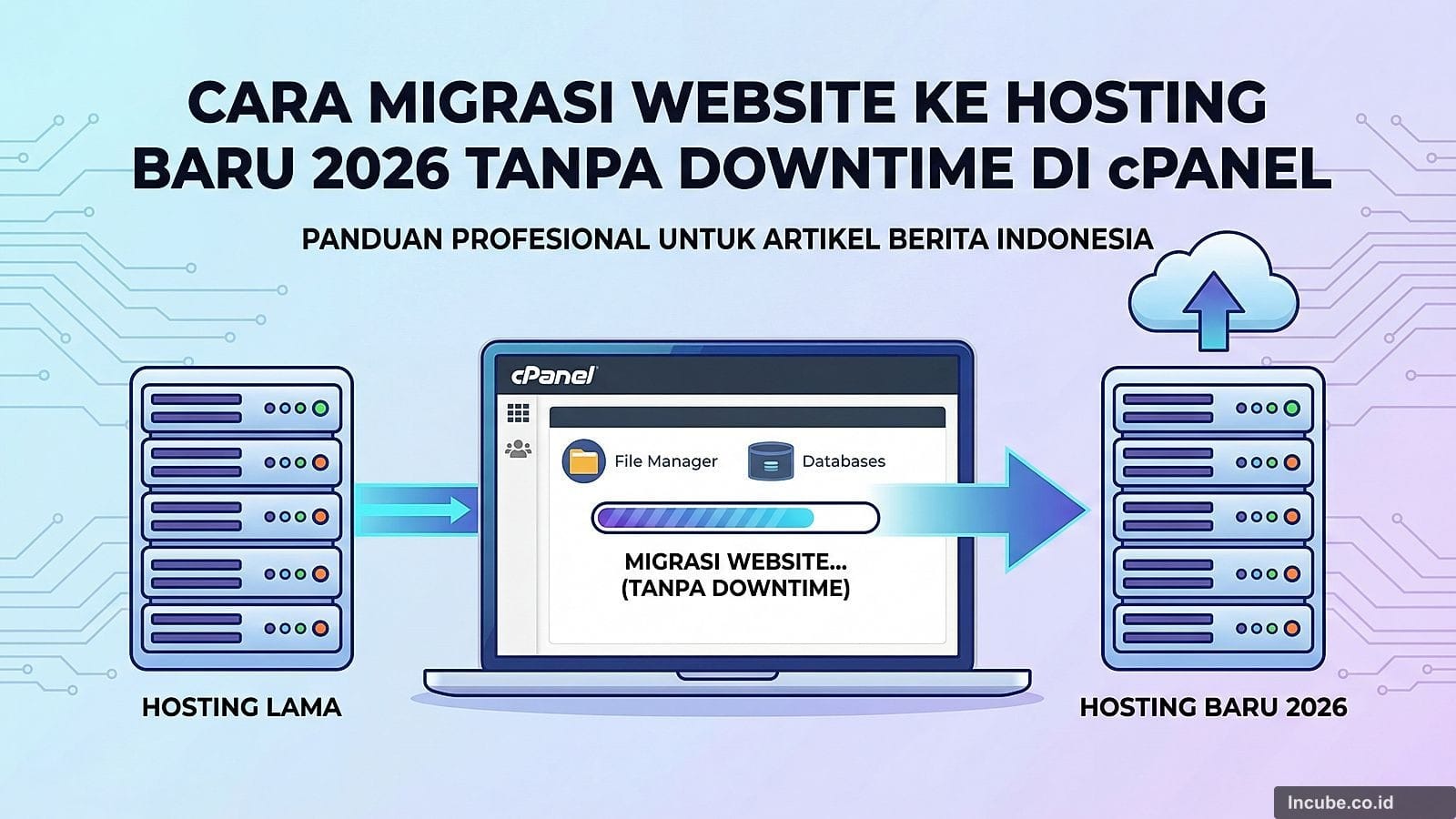 Cara Migrasi Website ke Hosting Baru 2026 Tanpa Downtime di cPanel